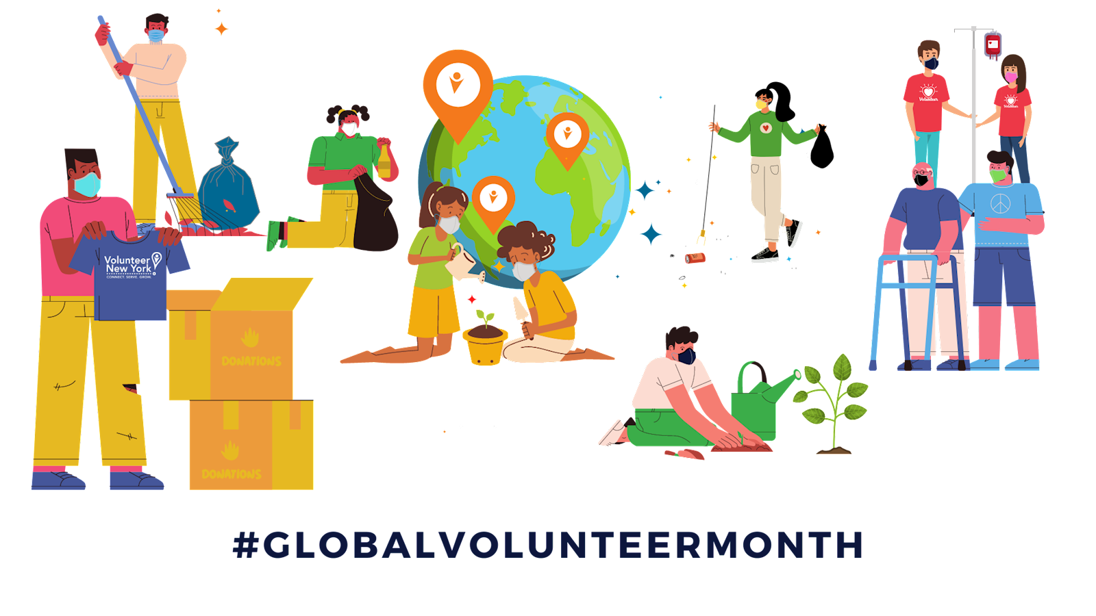Volunteer New York! Global Volunteer Month